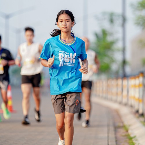 Race photo from YUK TRAVEL RUN