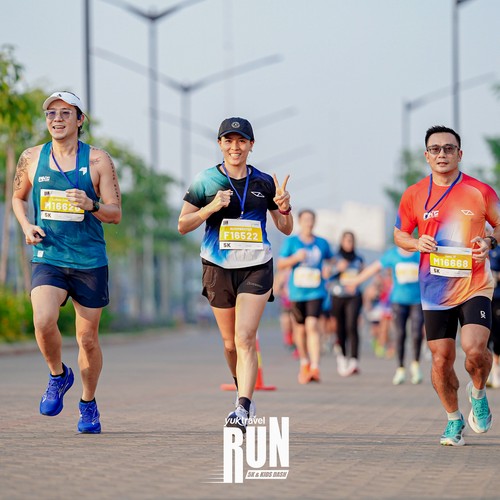Race photo from YUK TRAVEL RUN