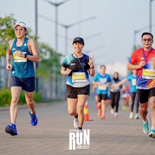 Race photo from YUK TRAVEL RUN