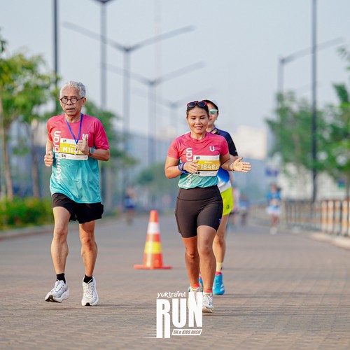 Race photo from YUK TRAVEL RUN