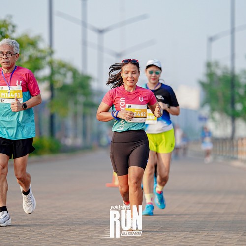 Race photo from YUK TRAVEL RUN