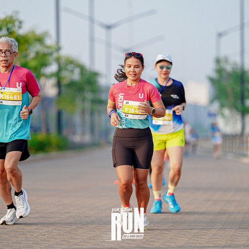 Race photo from YUK TRAVEL RUN