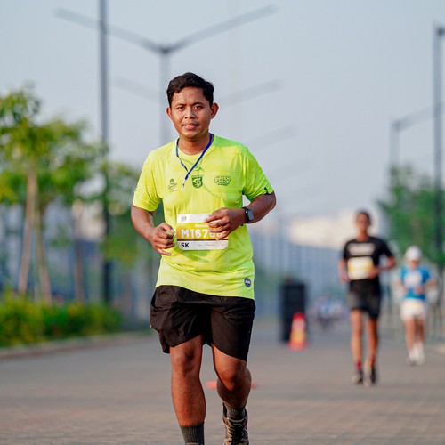 Race photo from YUK TRAVEL RUN