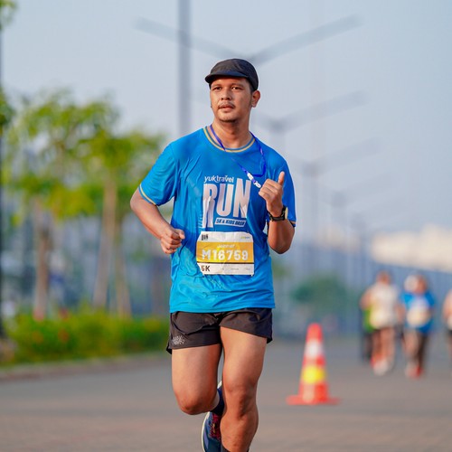 Race photo from YUK TRAVEL RUN