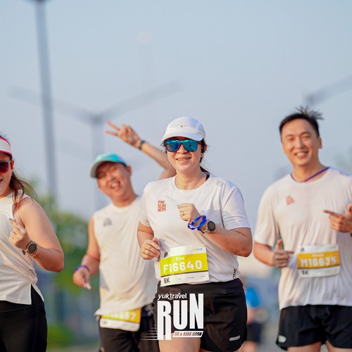 Race photo from YUK TRAVEL RUN