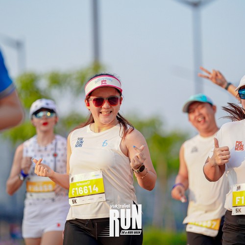 Race photo from YUK TRAVEL RUN