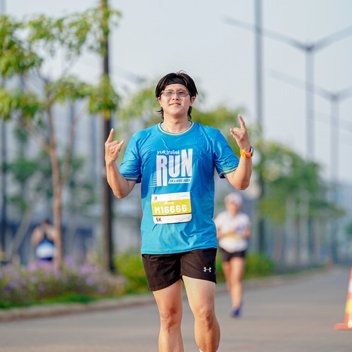 Race photo from YUK TRAVEL RUN