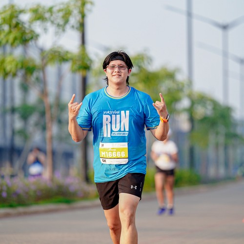 Race photo from YUK TRAVEL RUN