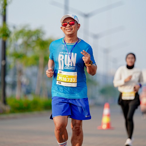 Race photo from YUK TRAVEL RUN