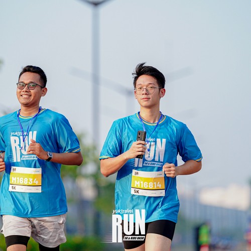 Race photo from YUK TRAVEL RUN