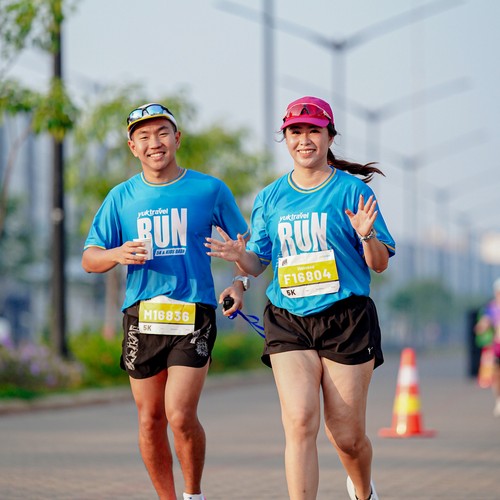Race photo from YUK TRAVEL RUN