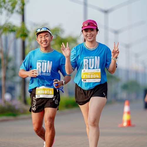 Race photo from YUK TRAVEL RUN
