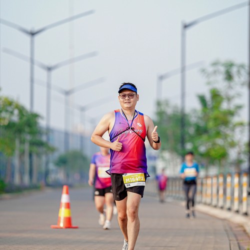 Race photo from YUK TRAVEL RUN