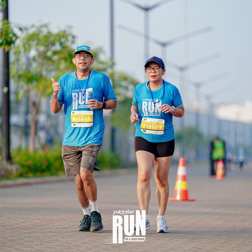 Race photo from YUK TRAVEL RUN