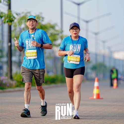 Race photo from YUK TRAVEL RUN