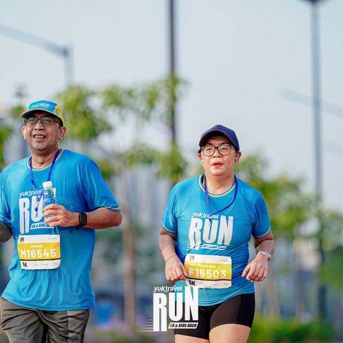 Race photo from YUK TRAVEL RUN