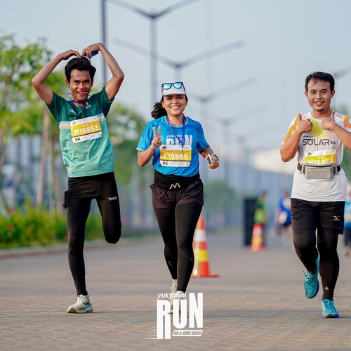 Race photo from YUK TRAVEL RUN