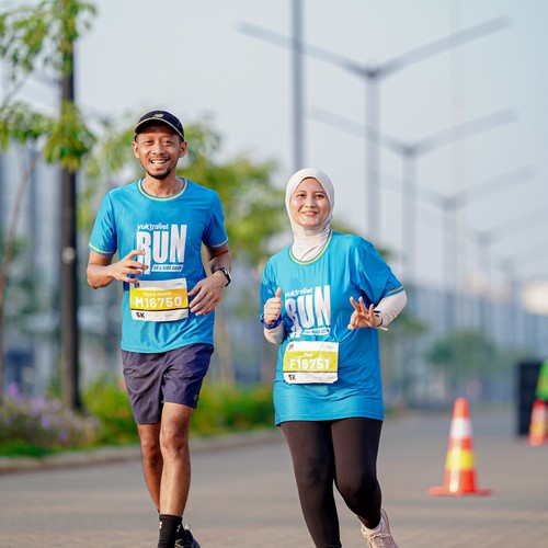 Race photo from YUK TRAVEL RUN