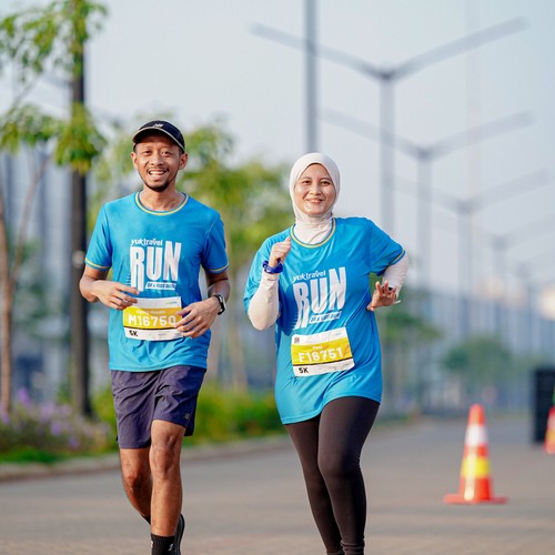 Race photo from YUK TRAVEL RUN