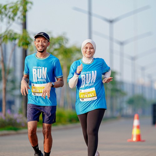 Race photo from YUK TRAVEL RUN