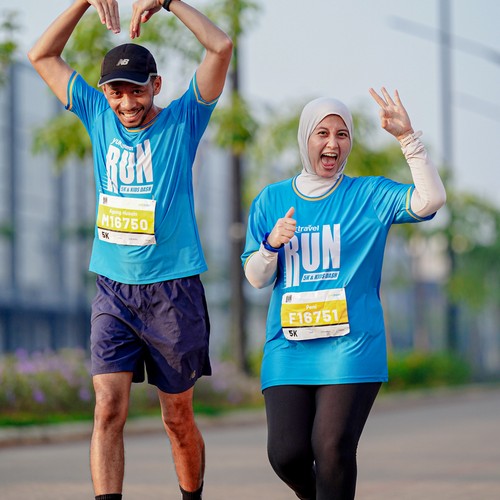 Race photo from YUK TRAVEL RUN