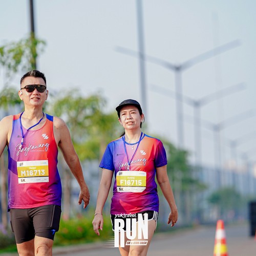 Race photo from YUK TRAVEL RUN