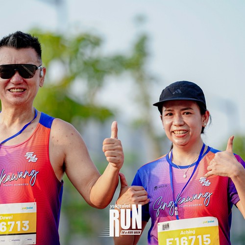 Race photo from YUK TRAVEL RUN