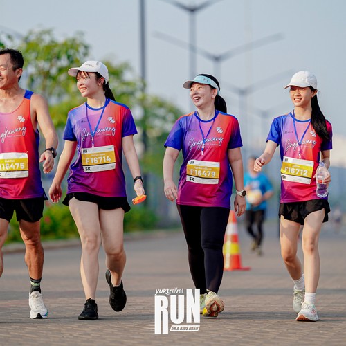 Race photo from YUK TRAVEL RUN
