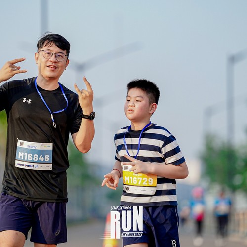 Race photo from YUK TRAVEL RUN