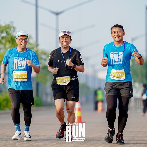 Race photo from YUK TRAVEL RUN