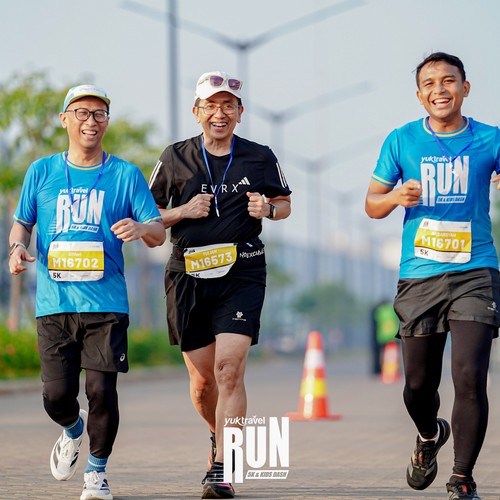 Race photo from YUK TRAVEL RUN