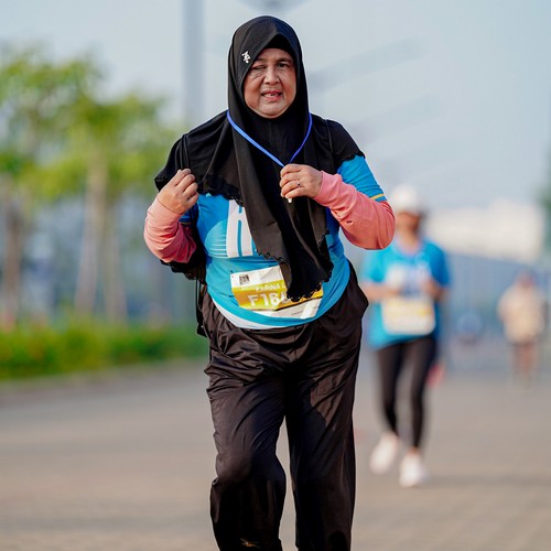 Race photo from YUK TRAVEL RUN