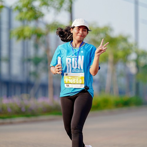 Race photo from YUK TRAVEL RUN