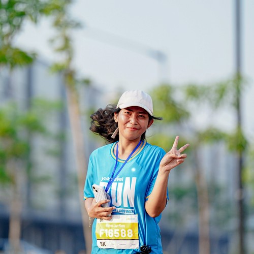 Race photo from YUK TRAVEL RUN