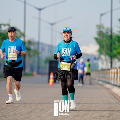 Race photo from YUK TRAVEL RUN