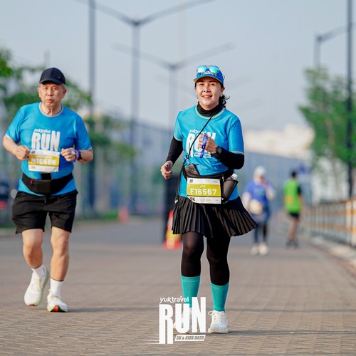 Race photo from YUK TRAVEL RUN