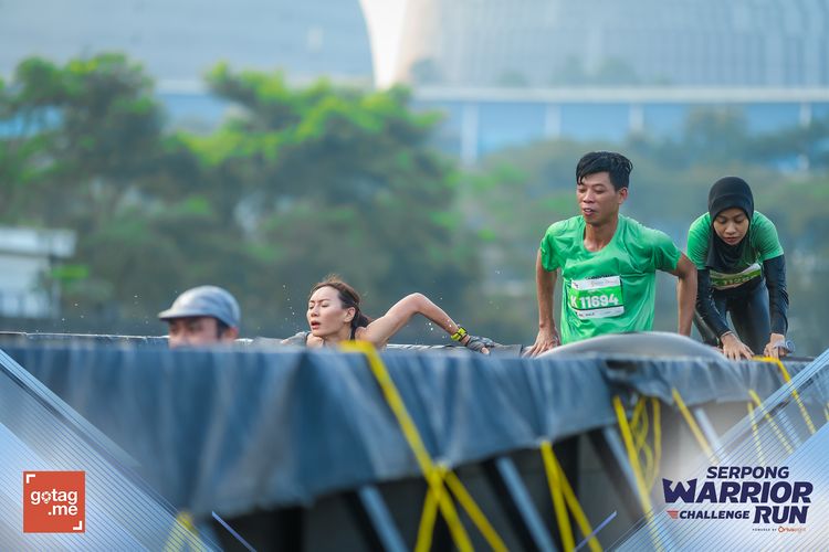 Race photo from SERPONG WARRIOR CHALLENGE RUN