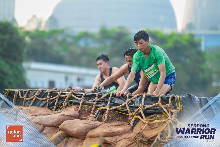 Race photo from SERPONG WARRIOR CHALLENGE RUN