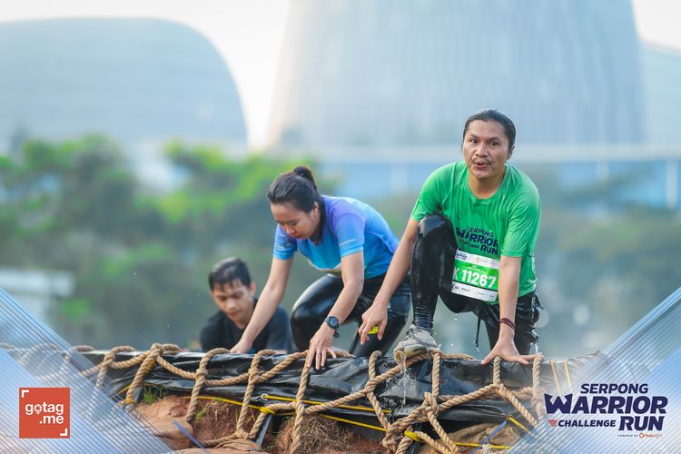 Race photo from SERPONG WARRIOR CHALLENGE RUN