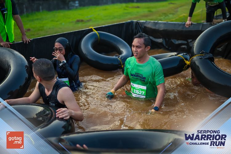 Race photo from SERPONG WARRIOR CHALLENGE RUN