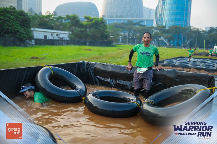 Race photo from SERPONG WARRIOR CHALLENGE RUN