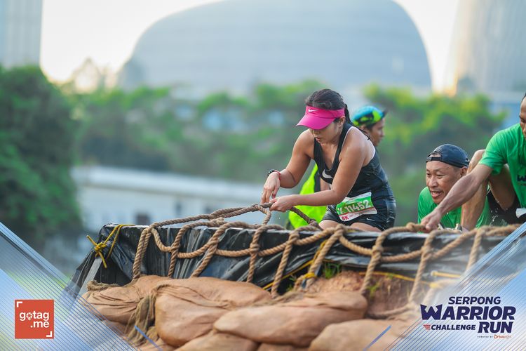 Race photo from SERPONG WARRIOR CHALLENGE RUN
