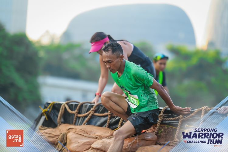 Race photo from SERPONG WARRIOR CHALLENGE RUN