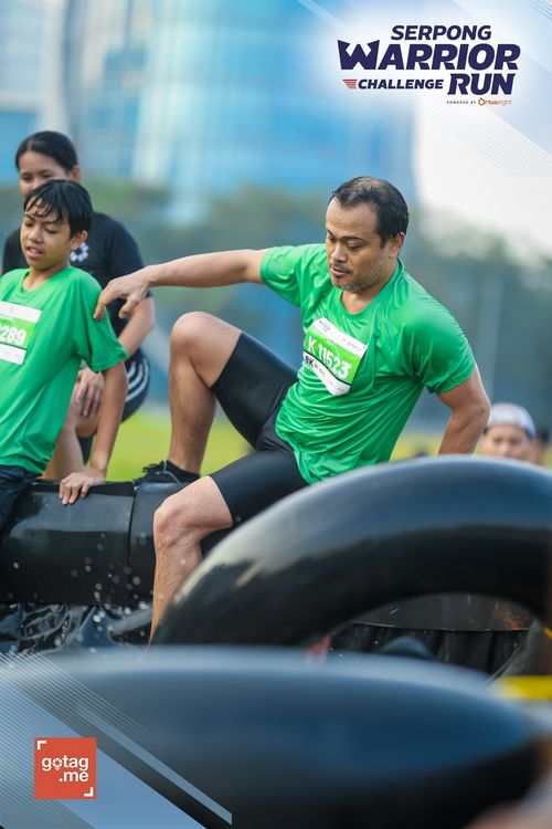 Race photo from SERPONG WARRIOR CHALLENGE RUN