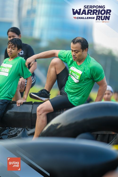 Race photo from SERPONG WARRIOR CHALLENGE RUN