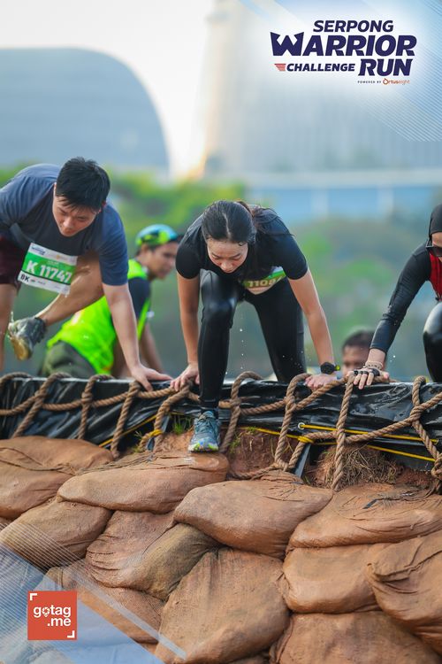 Race photo from SERPONG WARRIOR CHALLENGE RUN