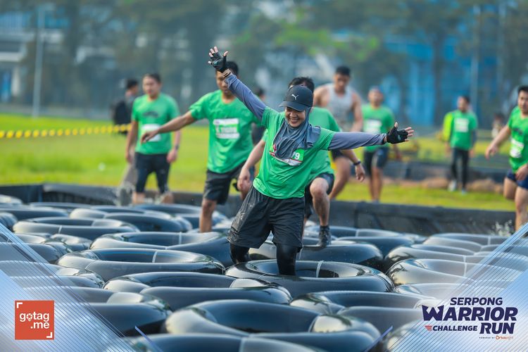 Race photo from SERPONG WARRIOR CHALLENGE RUN