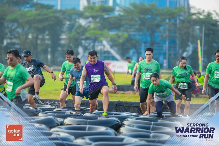 Race photo from SERPONG WARRIOR CHALLENGE RUN