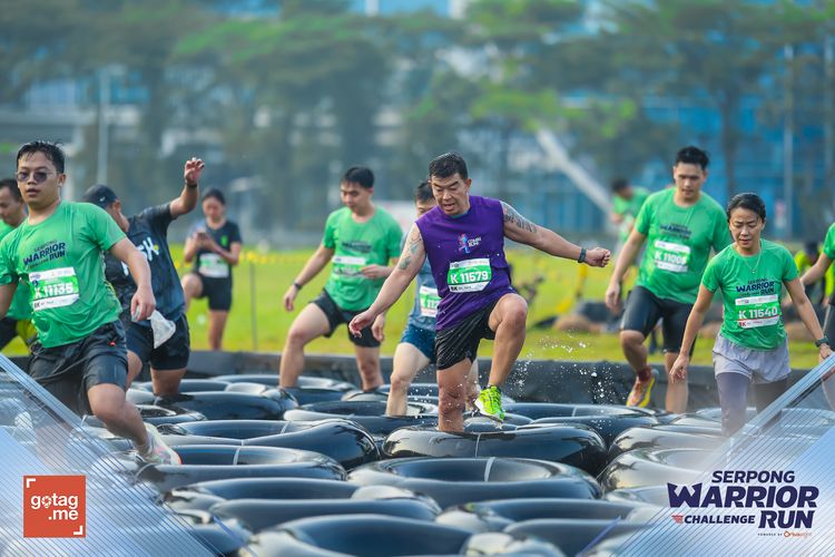 Race photo from SERPONG WARRIOR CHALLENGE RUN