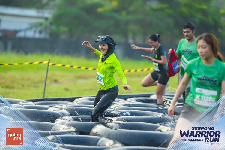 Race photo from SERPONG WARRIOR CHALLENGE RUN